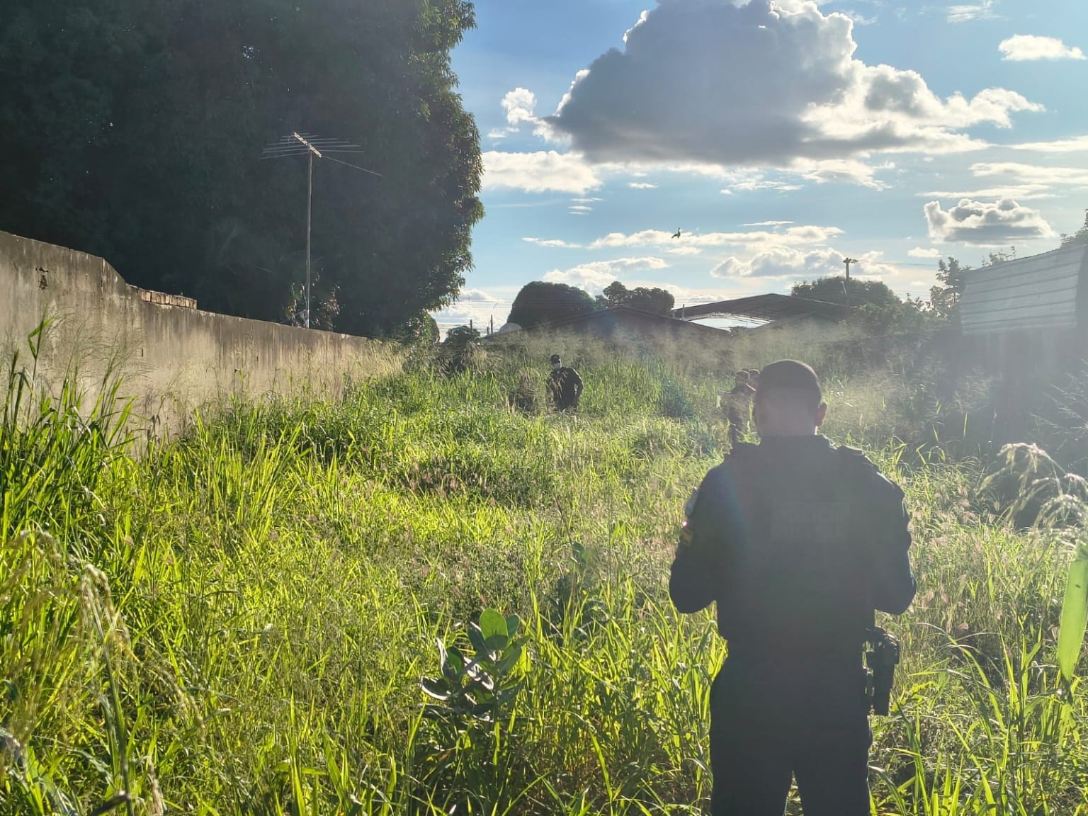Corpo é encontrado em terreno baldio