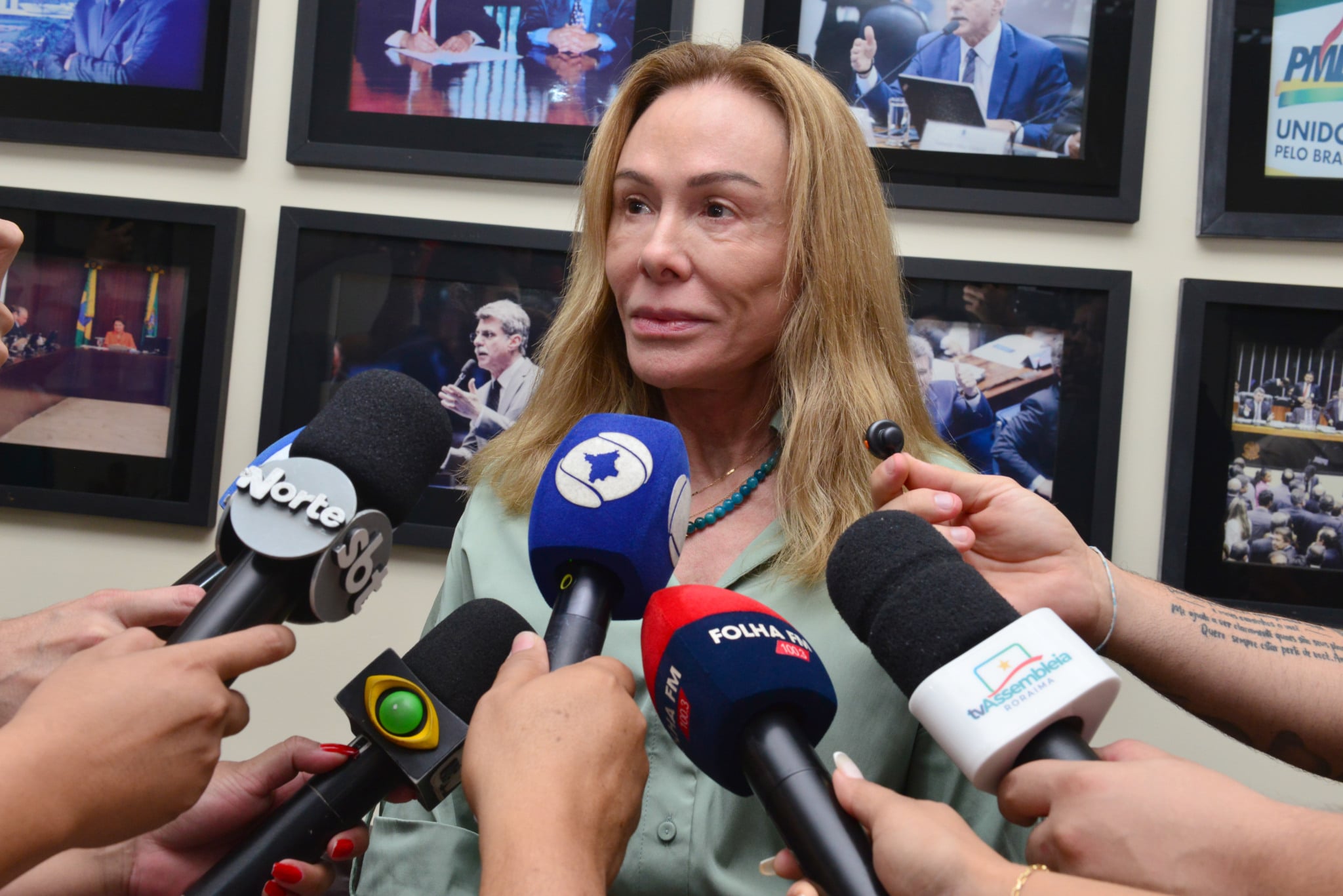 Teresa Surita declara apoio a Soldado Sampaio