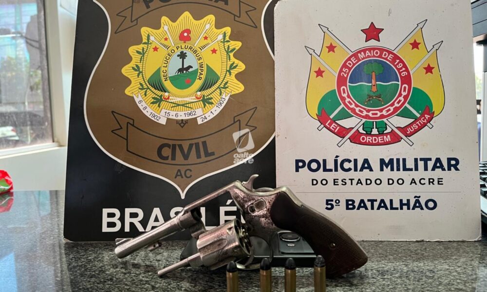 Faccionado é preso armado após tiroteio entre criminosos em Brasiléia