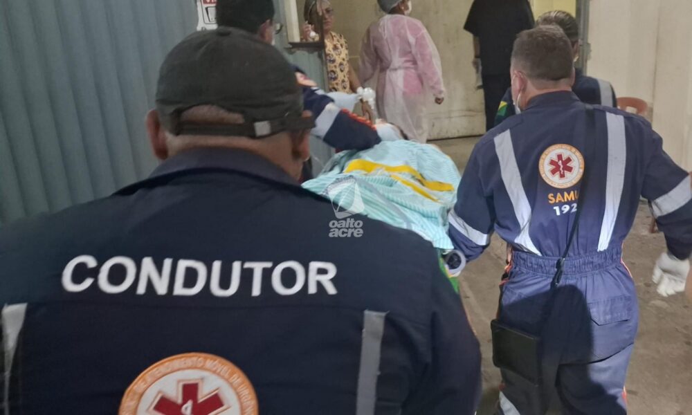 Vídeo registra atropelamento de adolescente na BR-364; vítima é transferida em estado gravíssimo para Rio Branco