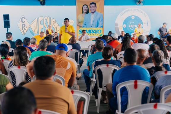 Sampaio apresenta propostas para ampliar oportunidades de renda para a cadeia produtiva da pesca