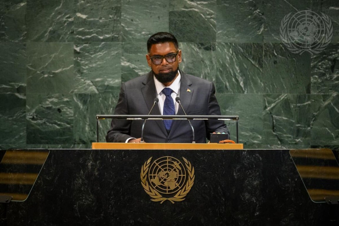 Presidente da Guiana deseja solidariedade ao povo da Venezuela e oferta ajuda